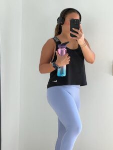 BABY BLUE LEGGINGS