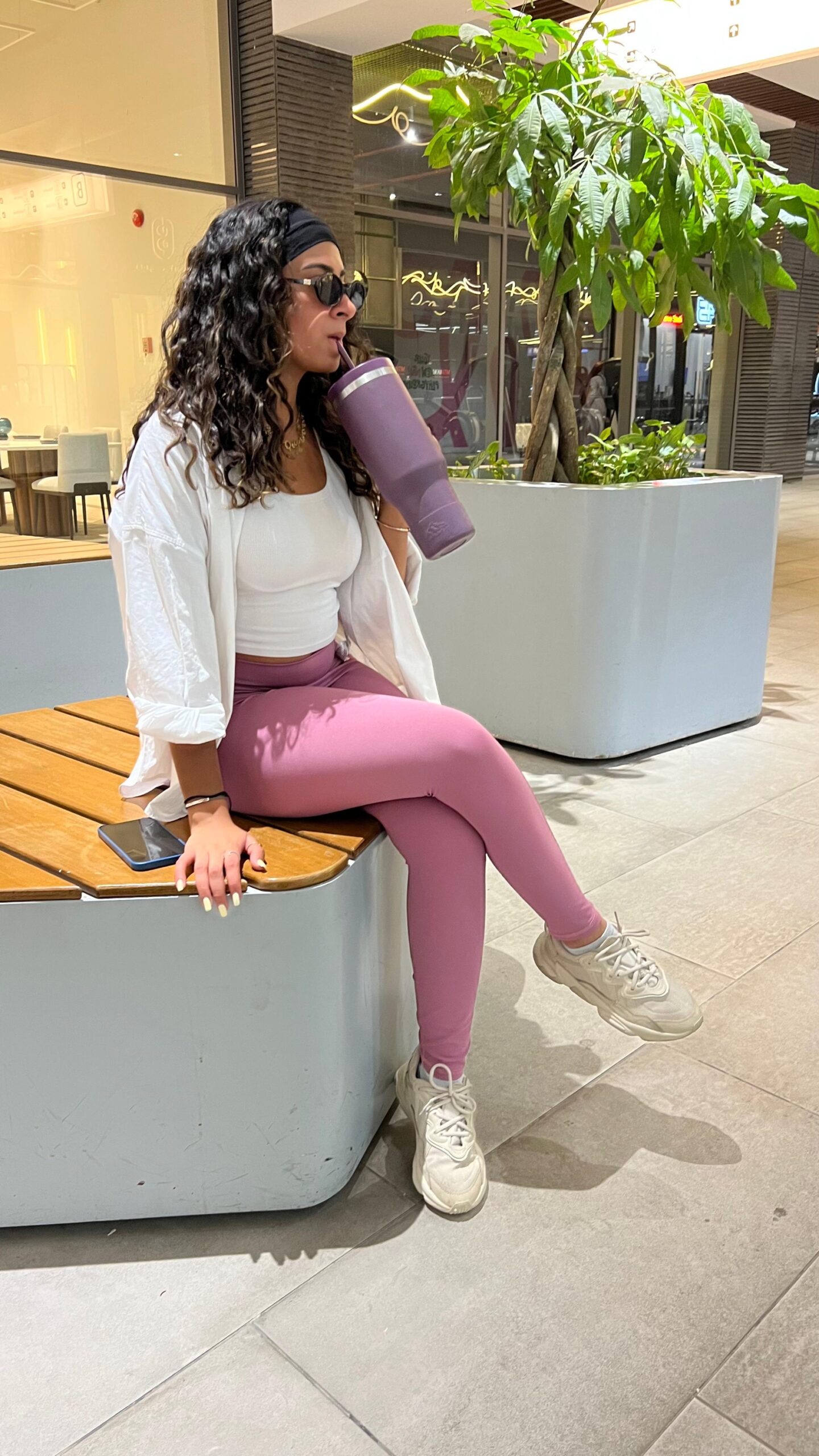 ROSE BLUSH LEGGINGS