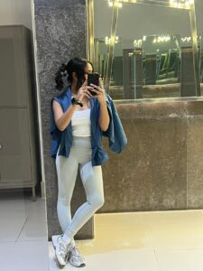 SMOKE GREY LEGGINGS