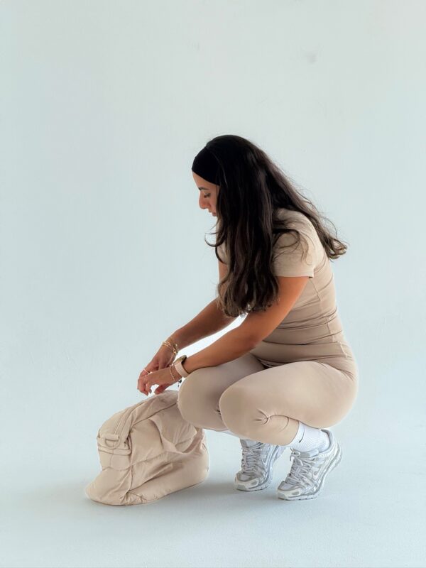 SAND BEIGE LEGGINGS - Image 2