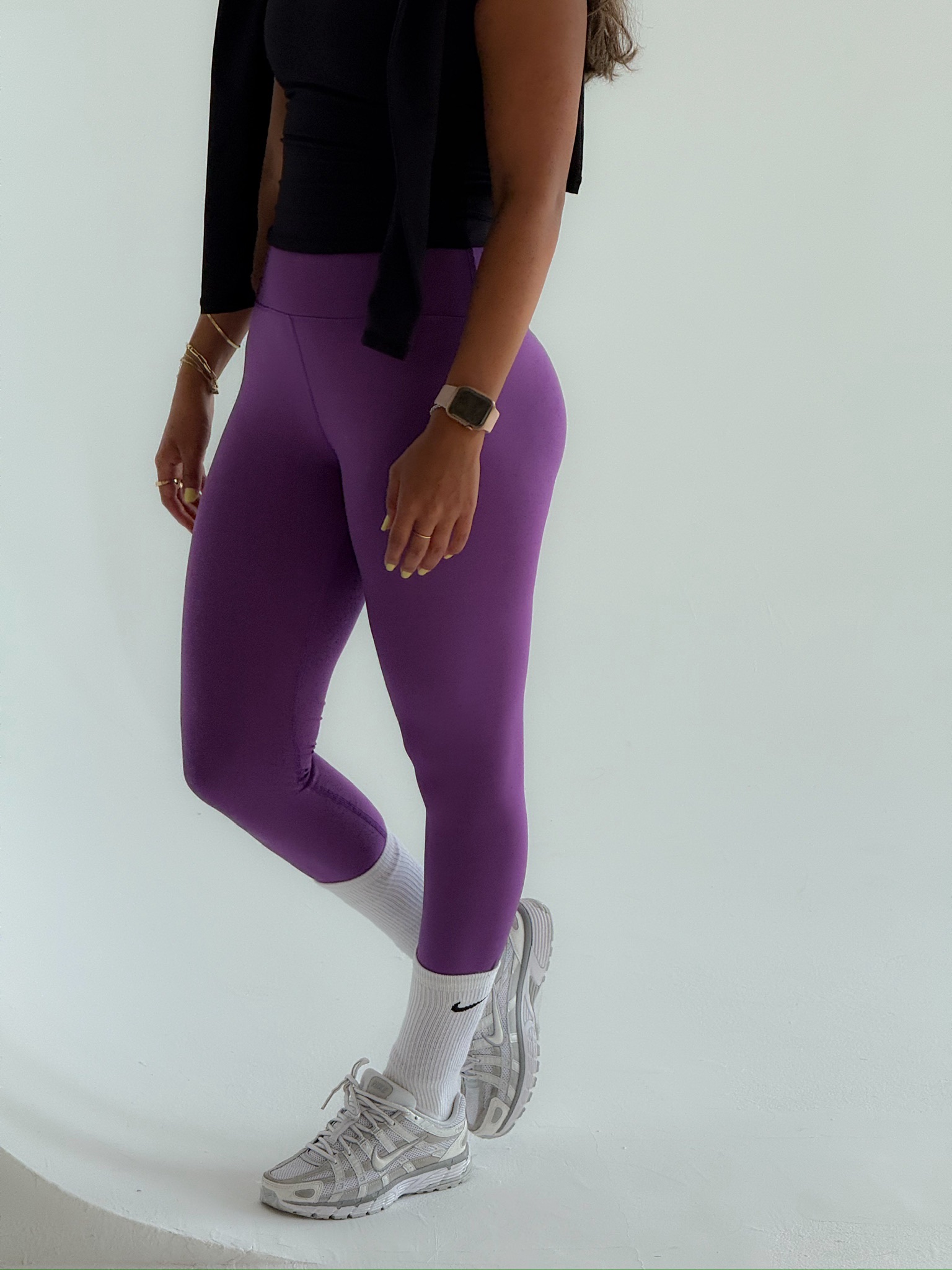 PURPLE LEGGINGS