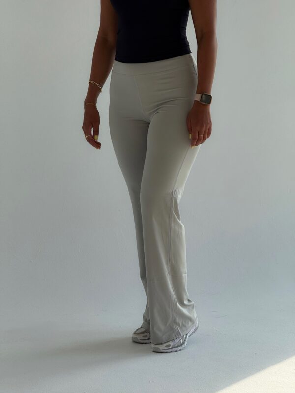 SMOKE GREY YOGA PANTS