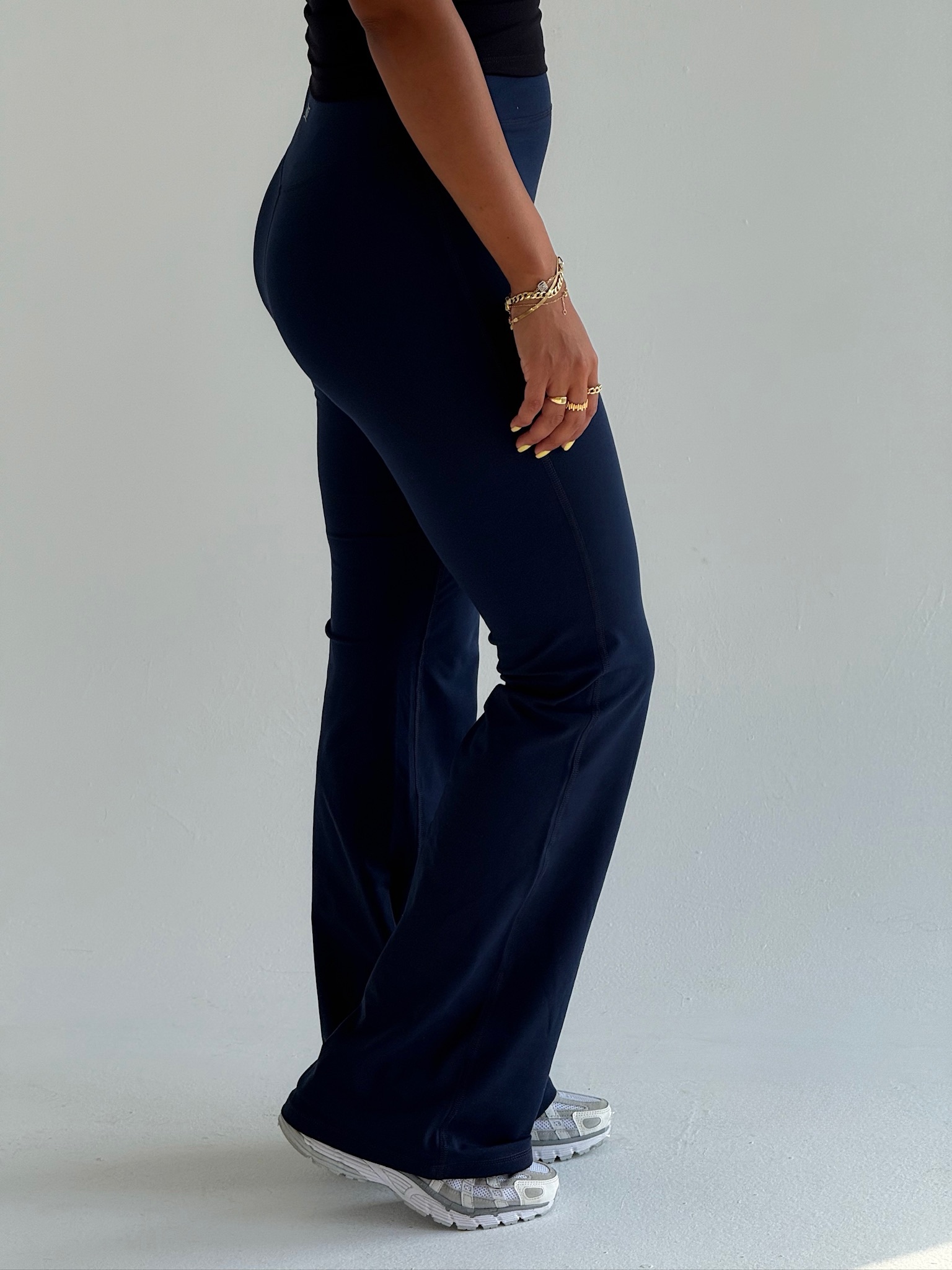 NAVY YOGA PANTS