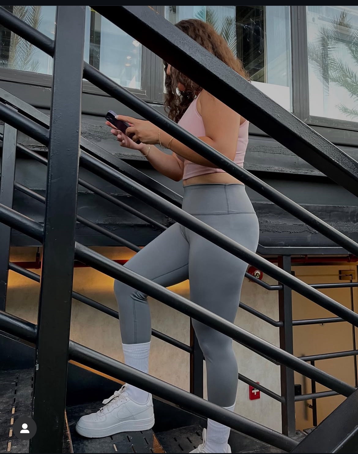 Dark grey leggings